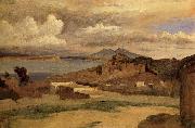 Corot Camille Ischa since the slopes of the mount Epomeo painting